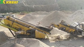 砂石价格暴涨,环保的新型风化石砂石设备,欢迎来厂考察